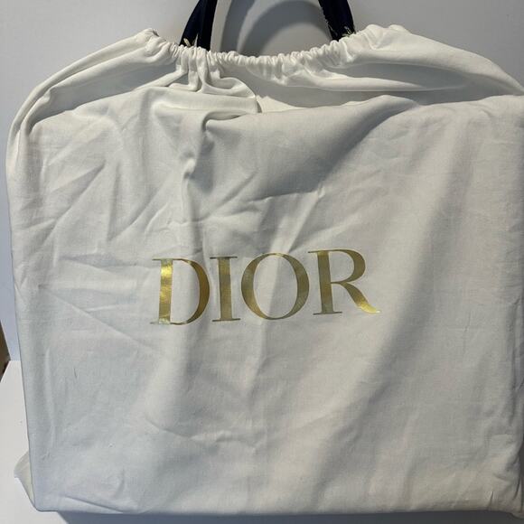 Christian Dior Book Tote Bag NWT D-Constellation Embroidery Blue - Picture 11 of 14
